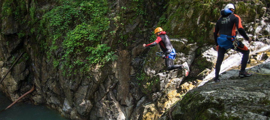 VIP Tour Canyoning demi journée